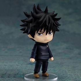 BRUGUI Statue de personnage danime version Q – Megumi Fushiguro – articulations mobiles, poupée interchangeable, figurine d