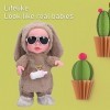 JTLB Infantile en Peluche Musique Poupée électrique Chantant Danse Marche Parlant Perroquet bébé Fille Bouteille Poupée Marr