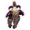 Colcolo 18 Pouces Clown Poupée Figure Artisanat Ornement Clown Figurine Affichage Halloween Décoration Mignon Clown Poupée Mo