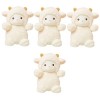 Toyvian 3Pcs Petite Laine en Peluche Fille Le Lit PP Coton Poupée