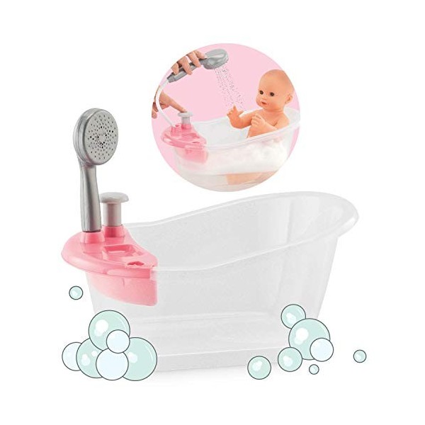 Corolle - Baignoire, accessoire, pour Poupon 30 et 36cm, dès 3 ans, 9000140490