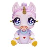 Glitter Babyz MGAS Poupée bébé Licorne - LUNITA Sky – avec des changements de Couleur Magiques, des Cheveux Roses Scintillan