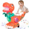 Thedttoy Jouets Musicaux Bébé 12 18 24 Mois +, Jouet Musical Bébé Dinosaures, Jouet Bébé Interactif dapprentissage, Ouet da