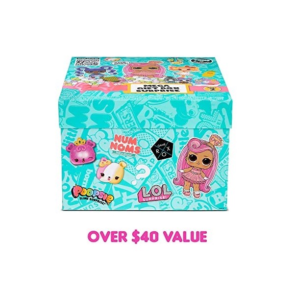 Mega Coffret Cadeau Surprise Série 2 pour enfants, Coffret cadeau mystère avec + de 25 Surprises - LOL Surprise, Lalaloopsy, 