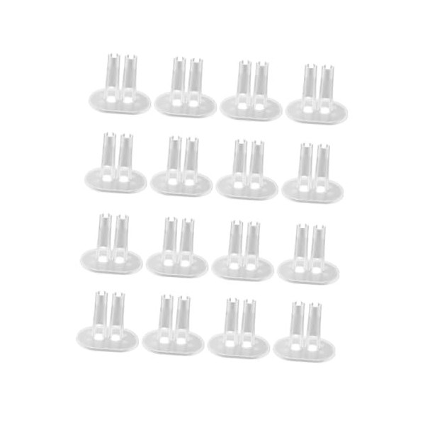 Toyvian 64 Pcs Debout Support Auxiliaire Poupée Présentoir Poupée Support Cadre Poupée Supports en Plastique Support en Plast