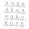 Toyvian 64 Pcs Debout Support Auxiliaire Poupée Présentoir Poupée Support Cadre Poupée Supports en Plastique Support en Plast