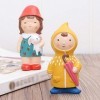 JIA JIA Lapin et Lapin Doll pour Enfants et Fille Poupée Jouet Mignon Résine Artisanat Bureau Décoration Simulation gâteau An