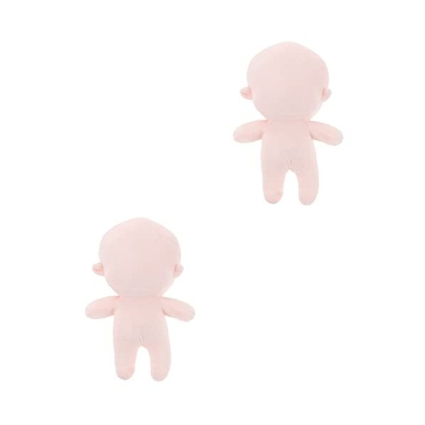 Toyvian 2Pcs pour Humanoïde Humain Inachevé A Enfants Vêtements Bricolage Modèle Bébé Petit Adorable Adorable Enfants Robe Po