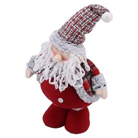 AOER Jouet de Noël, pouvant être placé sur des étagères en matériau de Flanelle de Haute qualité Poupée de Noël Signification