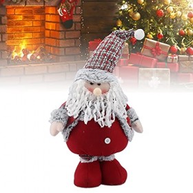 AOER Jouet de Noël, pouvant être placé sur des étagères en matériau de Flanelle de Haute qualité Poupée de Noël Signification