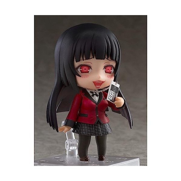 BRUGUI Statue de personnage danime version Q - Yumeko Snake Ghoul - Articulations mobiles, visages interchangeables, figurin