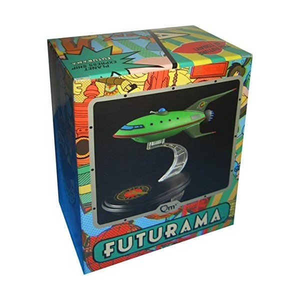 Futurama LootCrate July 2016 Planet Express Ship Model Q-Fig from QMX by QMX Mini Masters Vehicles