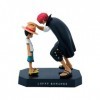 KAMFX Chiffre danime Figurine dune Seule pièce Luffy/Shanks Figurine Dessin animé Statuette en PVC Jouet de Collection Déco