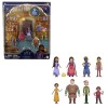 Disney Wish, Asha et la bonne étoile - Cottage d’Asha du Royaume de Rosas Coffret avec mini poupée et maison de poupée, 1 fig