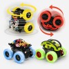 Lot de 4 Monster Truck Voiture Jouet Monster Truck pour Enfants de 3 à 10 Ans, Grandes Roues en Caoutchouc 4x4 Power Véhicule