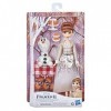 Disney La Reine des Neiges 2 - Le Pique-Nique automnal dAnna et Olaf - Poupée Anna et Figurine Olaf