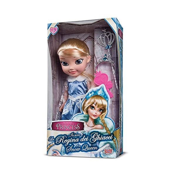 Grandi Giochi GG02934 Poupée La Reine des Glaces de 38 cm de Haut