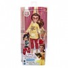 Disney Princess Comfy Squad Belle, Ralph Breaks the Internet Movie Doll with Comfy Clothes and Accessories