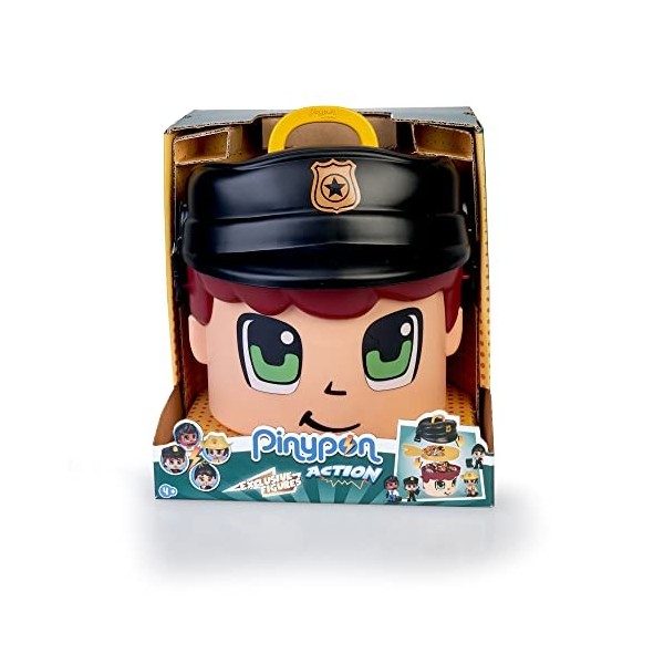 Pinypon Action- PYP Action Container Exclusive, 700017465, Noir, Grand