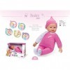 Rose Toys – Poupée bébé Besitos 45 cm, Multicolore