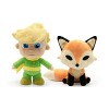 Le Petit Prince - Peluches des personnages principaux du film Le Petit Prince Le Petit Prince 22 Centimètres et Le Renard 16 