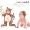 Baby Doll,40cm Mignon Vinyle Souple Toddler Doll Toy, Simulation Tigre en Forme de Poupée Baby Doll, Baby Doll Réaliste avec 