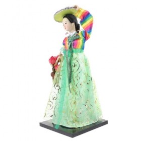 Toyvian Statues Ethniques Déco pour La Maison Poupée Artisanale Figurine De Poupée De 12 Pouces Décor Oriental Statuette Dart