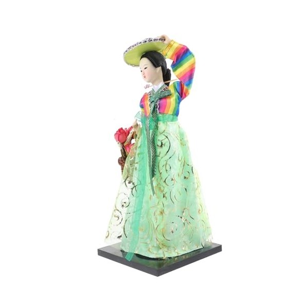 Toyvian Statues Ethniques Déco pour La Maison Poupée Artisanale Figurine De Poupée De 12 Pouces Décor Oriental Statuette Dart