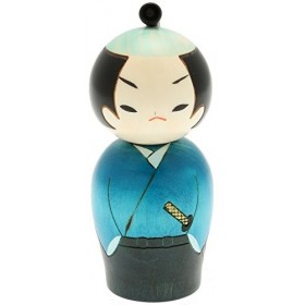Usaburo Poupée japonaise Kokeshi Yuji le Ronin