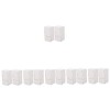 Levemolo 12 Pièces Réfrigérateur pour Enfants Mini Frigo en Bois Accessoires Mini Frigo Poupées Miniatures Mini Poupées Décor