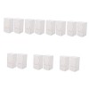 Levemolo 12 Pièces Réfrigérateur pour Enfants Mini Frigo en Bois Accessoires Mini Frigo Poupées Miniatures Mini Poupées Décor