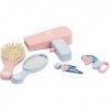 PETITCOLLIN - Kit Coiffure pour Poupée en bois composer de plusieurs éléments - Accessoires Poupée pour enfant - Dès 3 ans