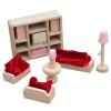 TOYANDONA Meubles pour Enfants Meubles Miniatures Meubles De Maison Miniatures Mini Meuble De Maison en Bois Maison De Poupée