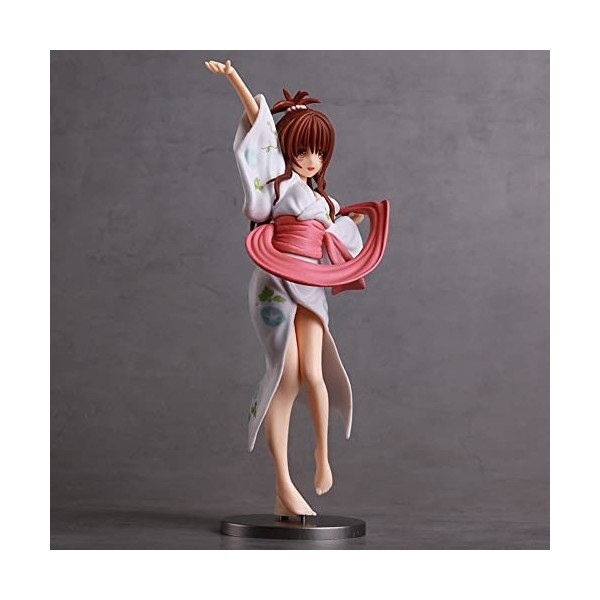 PIELUS pour LOVEru Darkness -Yuuki Mikan- 1/8 Yukata Ver. Chiffre danime Figurine Ecchi Mignonne Loli Modèle Jouet Collectio