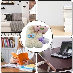 Wosemfial Mini Jouet Cochon en Silicone | Mini Animaux réalistes Doux, Mini Cochon Vif | Élastique Faux Animal Ornement, Vivi