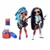 LOL Surprise OMG Remix Poupée Mannequin - A Collectionner - Vêtements de Mode & Accessoires - Rocker Boi & Punk Grrl - 2 Paqu