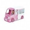 ODS Trendy Teens - Camion de crème glacée avec poupée Fashion 16 cm avec lumières et Sons Jouet, idée Cadeau, Playset avec po