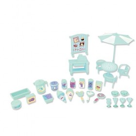 ODS Trendy Teens - Camion de crème glacée avec poupée Fashion 16 cm avec lumières et Sons Jouet, idée Cadeau, Playset avec po