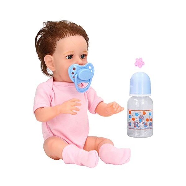 BALRAJ 12 Pouces Reborn Bébé Poupée en Silicone Souple Réaliste Bébé Poupée Réaliste Nouveau-né Bébé Poupée Infantile Poupée 