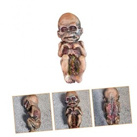 ibasenice Halloween Poupée Bébé Jouet Maquillage Poupée Halloween Squelette Halloween Bébé Jouet Effrayant Poupées Effrayant 