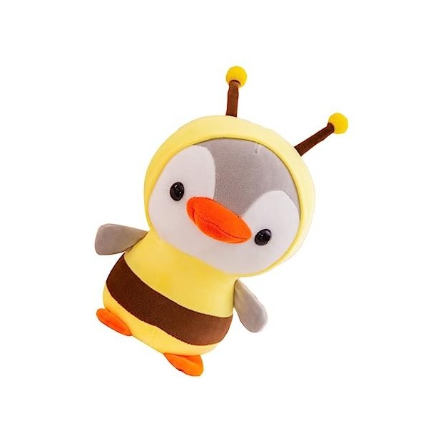 Toyvian 2 Pièces Peluche Pingouin Coussin Animal en Peluche Oreiller en Peluche pour Dormir Cadeau De Jouet De Noël Jouets De