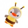 Toyvian 2 Pièces Peluche Pingouin Coussin Animal en Peluche Oreiller en Peluche pour Dormir Cadeau De Jouet De Noël Jouets De