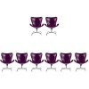 Toddmomy Meubles 6Pcs s Dossier Meubles Maison de Poupée Jouet Modèle Minuscule Pivotant Décor Fauteuil Échelle: Oeuf Cadeau 