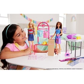 Barbie Coffret Boutique Créations Avec Portant, Hauts, Chapeaux, Sacs À Main Et Autres Accessoires Inclus, Plus De 150 Looks 