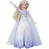 Disney La Reine des neiges, tenue de reine de poupée Elsa chantante, chantant « Im Looking For You » en français du film L