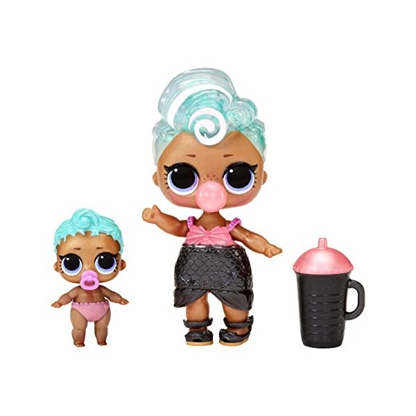 LOL Surprise Glitter Pearl Surprise Poupée avec changement de couleur & 6 Surprises – Contient 1 poupée de collection & sa sœ