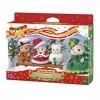 SYLVANIAN FAMILIES - Le coffret de Noël - 5710 - Mini Poupées