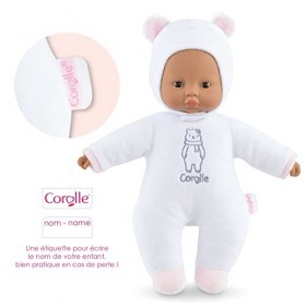 Corolle - Mon Doudou, PtiCœur Ours Blanc, 30cm, dès 9 Mois, 9000100450