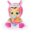 CRY BABIES Hello Kitty | Poupée interactive qui pleure de vraies Larmes avec tétine et son pyjama de Hello Kitty - Poupon idé