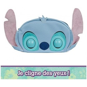 PURSE PETS - DISNEY STITCH - COMPAGNON INTERACTIF FORMAT SAC À MAIN - Animal Interactif Stitch Qui Cligne Des Yeux - À LEpau